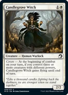 Candlegrove Witch (8) [Innistrad: Midnight Hunt]