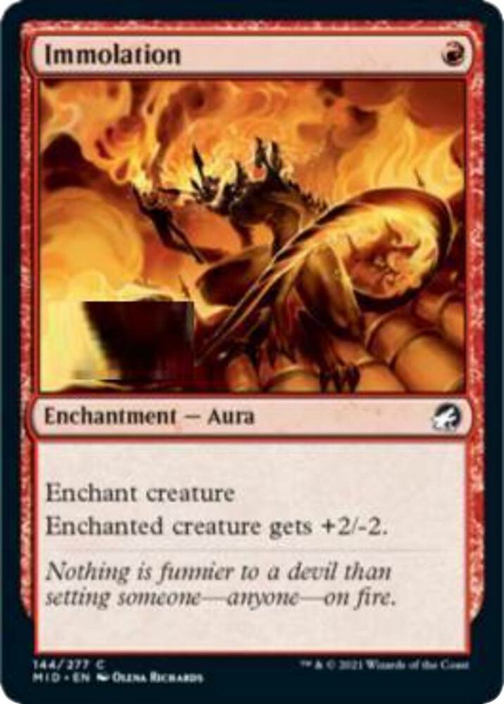 Immolation (144) [Innistrad: Midnight Hunt]