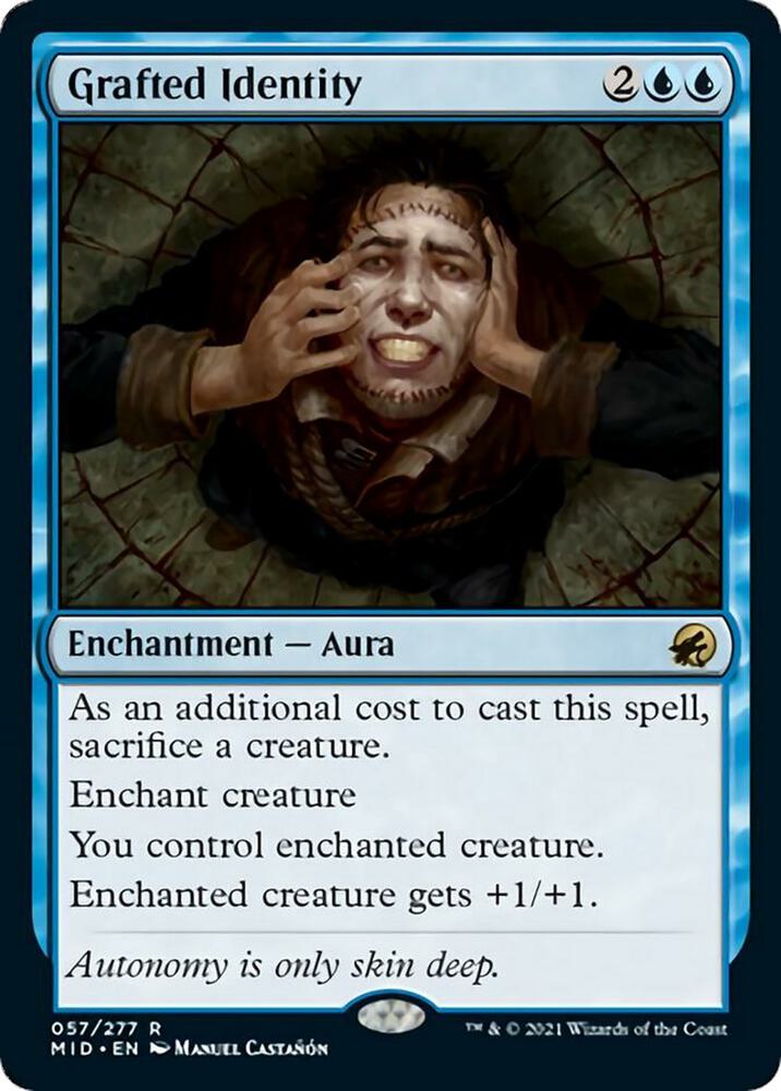 Grafted Identity (57) [Innistrad: Midnight Hunt]