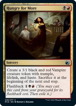 Hungry for More (228) [Innistrad: Midnight Hunt]