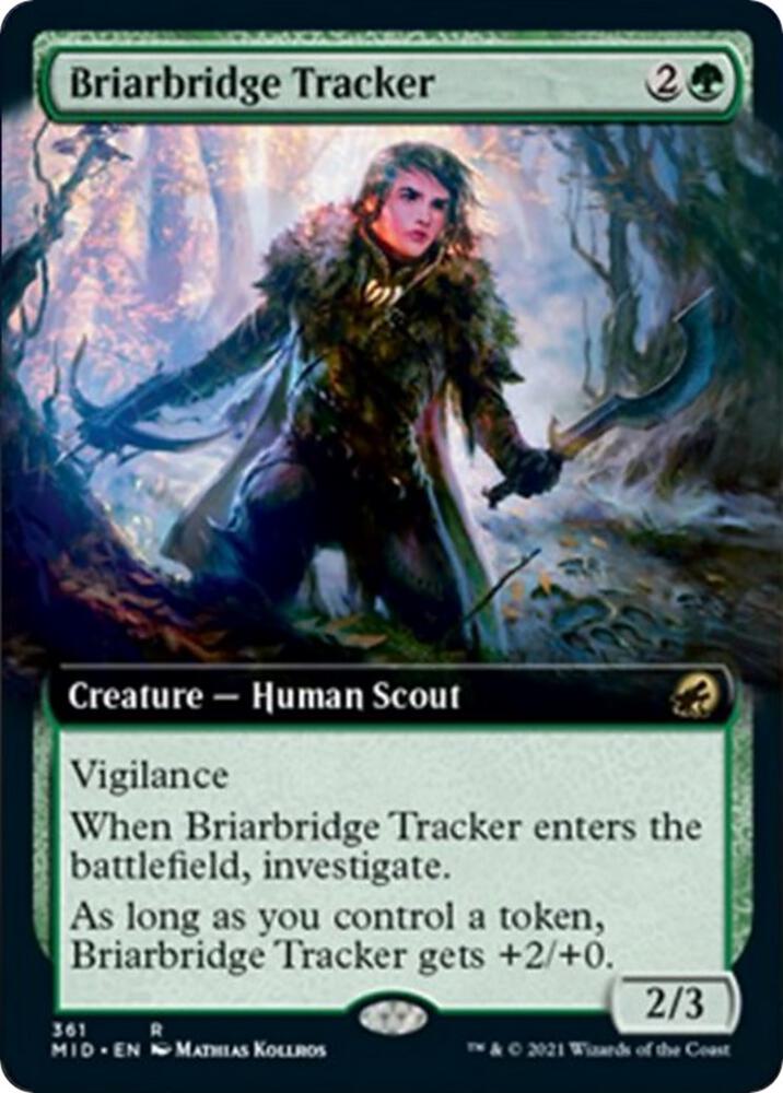 Briarbridge Tracker (Extended Art) (361) [Innistrad: Midnight Hunt] [Extended Art]