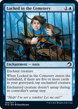 Locked in the Cemetery (60) [Innistrad: Midnight Hunt]