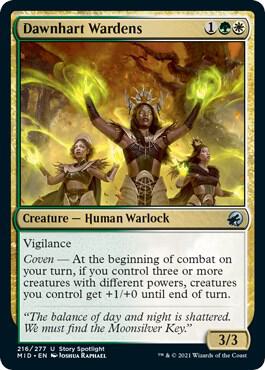 Dawnhart Wardens (216) [Innistrad: Midnight Hunt]