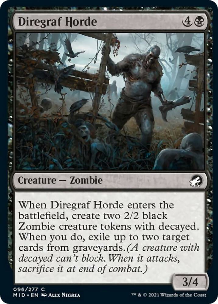 Diregraf Horde (96) [Innistrad: Midnight Hunt]