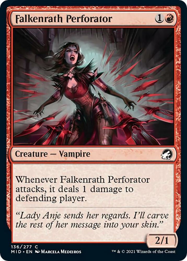 Falkenrath Perforator (136) [Innistrad: Midnight Hunt]