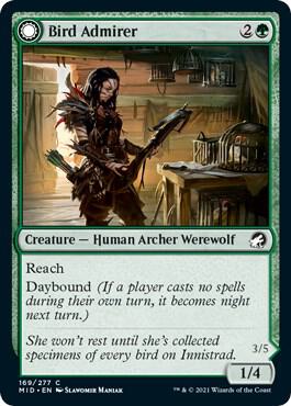 Bird Admirer (169) [Innistrad: Midnight Hunt]