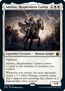 Adeline, Resplendent Cathar (1) [Innistrad: Midnight Hunt]
