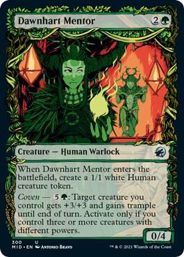 Dawnhart Mentor (Showcase) (300) [Innistrad: Midnight Hunt] [Showcase]