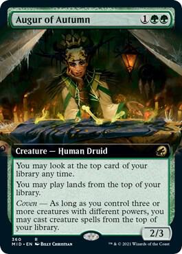 Augur of Autumn (Extended Art) (360) [Innistrad: Midnight Hunt] [Extended Art]