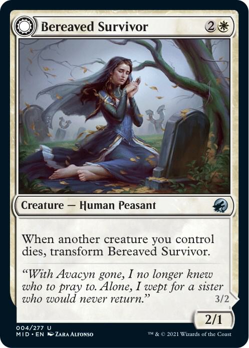Bereaved Survivor (4) [Innistrad: Midnight Hunt]