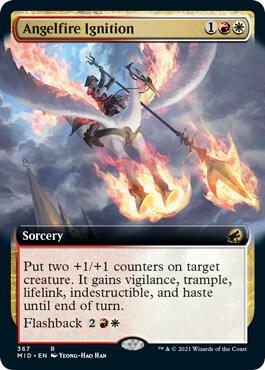 Angelfire Ignition (Extended Art) (367) [Innistrad: Midnight Hunt] [Extended Art]
