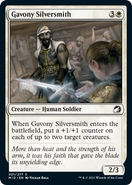 Gavony Silversmith (21) [Innistrad: Midnight Hunt]