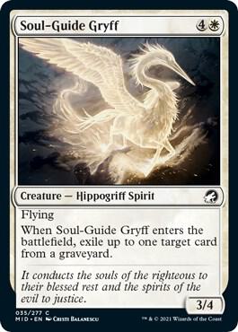 Soul-Guide Gryff (35) [Innistrad: Midnight Hunt]