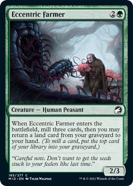 Eccentric Farmer (185) [Innistrad: Midnight Hunt]