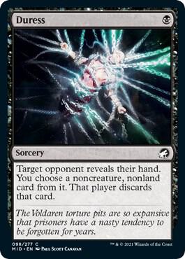 Duress (98) [Innistrad: Midnight Hunt]
