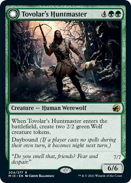 Tovolar's Huntmaster (204) [Innistrad: Midnight Hunt]