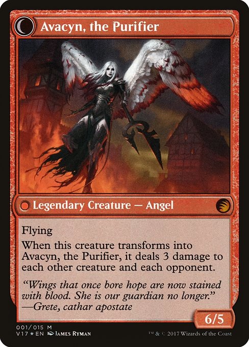 Archangel Avacyn (1) [From the Vault: Transform] Reverse