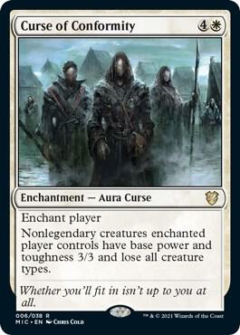 Curse of Conformity (6) [Midnight Hunt Commander]