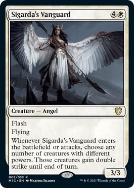Sigarda's Vanguard (8) [Midnight Hunt Commander]