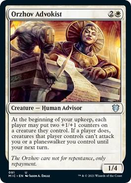 Orzhov Advokist (91) [Midnight Hunt Commander]
