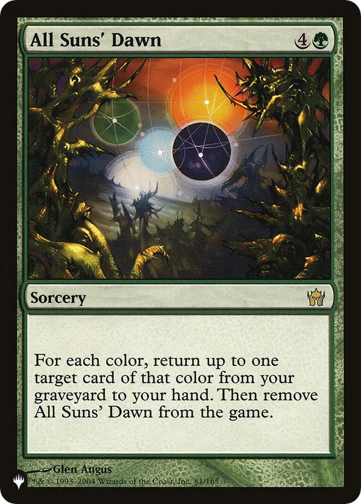 All Suns' Dawn (81/165) [The List]
