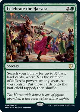 Celebrate the Harvest (24) [Midnight Hunt Commander]