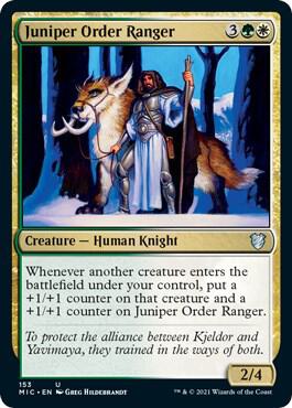 Juniper Order Ranger (153) [Midnight Hunt Commander]