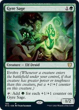 Gyre Sage (140) [Midnight Hunt Commander]
