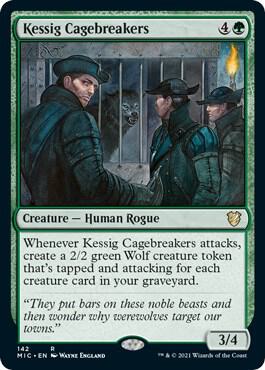 Kessig Cagebreakers (142) [Midnight Hunt Commander]