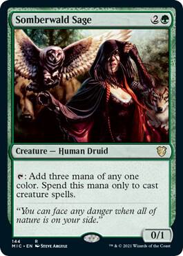 Somberwald Sage (144) [Midnight Hunt Commander]