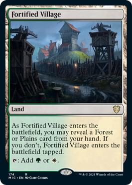 Fortified Village (174) [Midnight Hunt Commander]