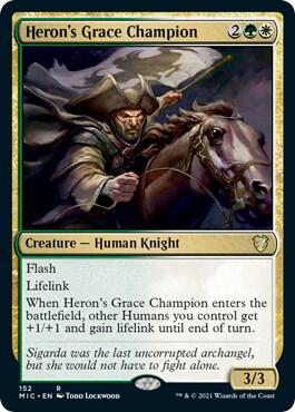 Heron's Grace Champion (152) [Midnight Hunt Commander]
