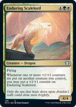 Enduring Scalelord (149) [Midnight Hunt Commander]