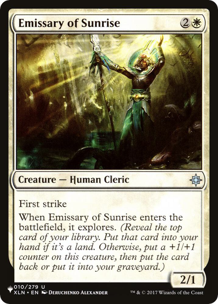 Emissary of Sunrise (010/279) [The List]