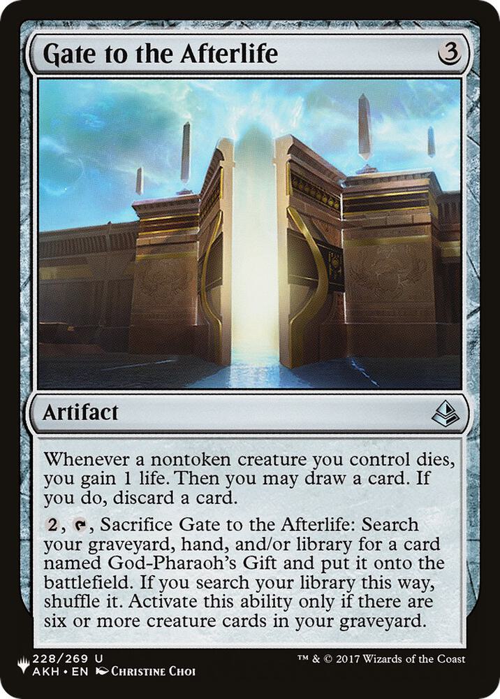 Gate to the Afterlife (228/269) [The List]