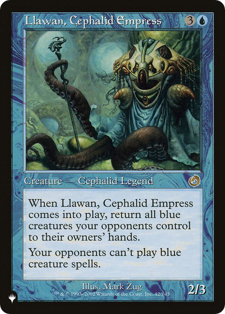 Llawan, Cephalid Empress (42/143) [The List]