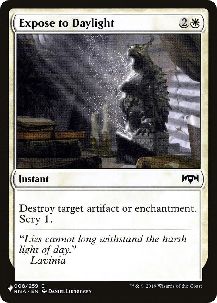 Expose to Daylight (008/259) [The List]