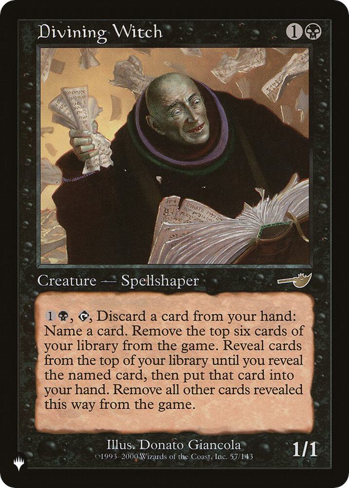 Divining Witch (57/143) [The List]