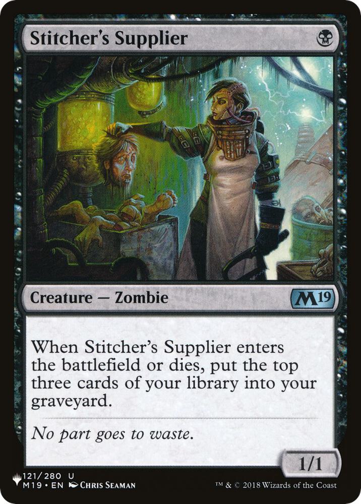 Stitcher's Supplier (121/280) [The List]