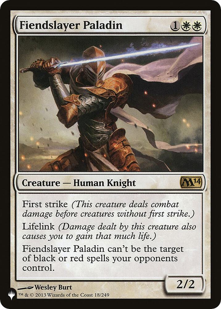 Fiendslayer Paladin (18/249) [The List]