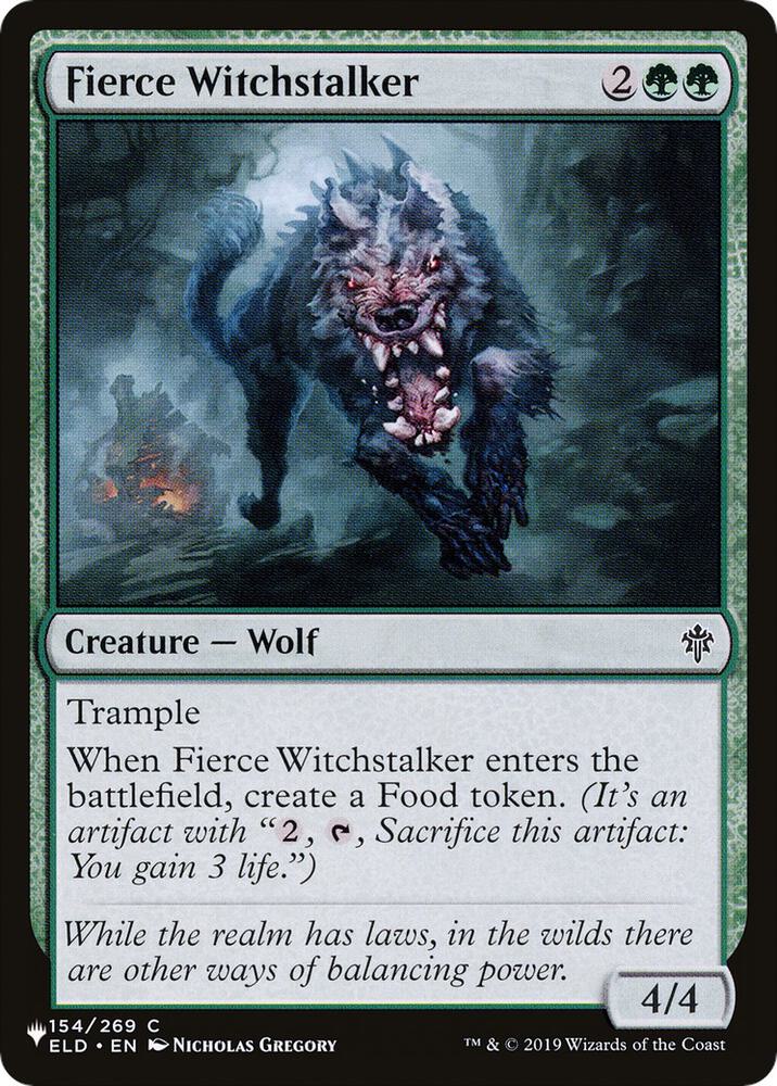 Fierce Witchstalker (154/269) [The List]