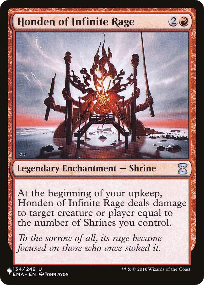 Honden of Infinite Rage (134/249) [The List]