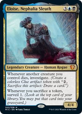 Eloise, Nephalia Sleuth (3) [Midnight Hunt Commander]