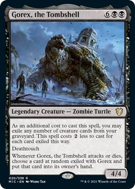 Gorex, the Tombshell (20) [Midnight Hunt Commander]
