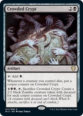 Crowded Crypt (17) [Midnight Hunt Commander]