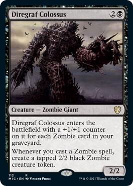 Diregraf Colossus (112) [Midnight Hunt Commander]