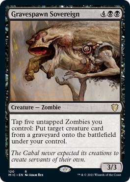 Gravespawn Sovereign (120) [Midnight Hunt Commander]