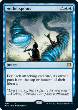 Aetherspouts (97) [Midnight Hunt Commander]