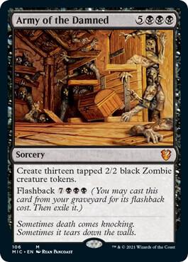 Army of the Damned (106) [Midnight Hunt Commander]