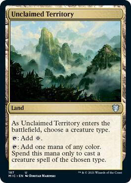 Unclaimed Territory (187) [Midnight Hunt Commander]